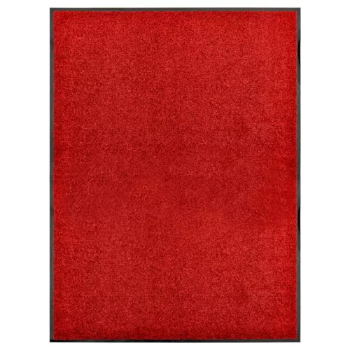  piros mosható lábtörlő 90 x 120 cm