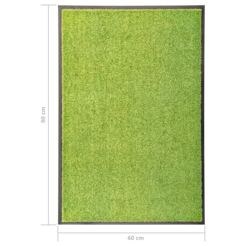  zöld kimosható lábtörlő 60 x 90 cm