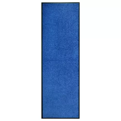  kék kimosható lábtörlő 60 x 180 cm