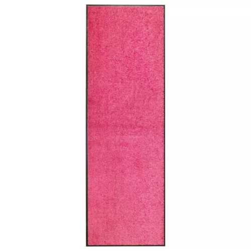  rózsaszín kimosható lábtörlő 60 x 180 cm