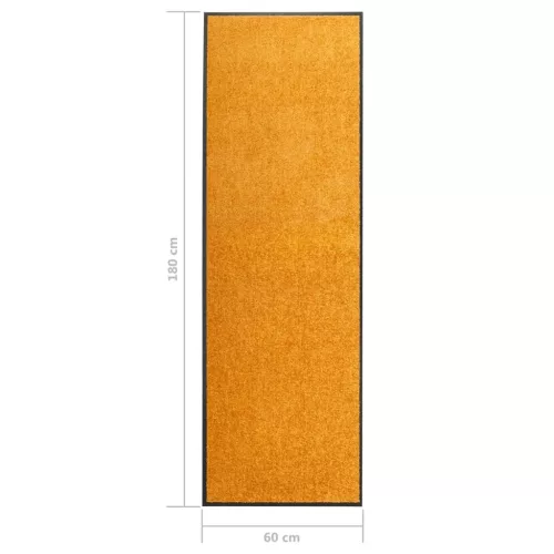  narancssárga kimosható lábtörlő 60 x 180 cm