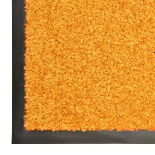  narancssárga kimosható lábtörlő 90 x 120 cm