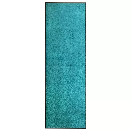  ciánkék kimosható lábtörlő 60 x 180 cm