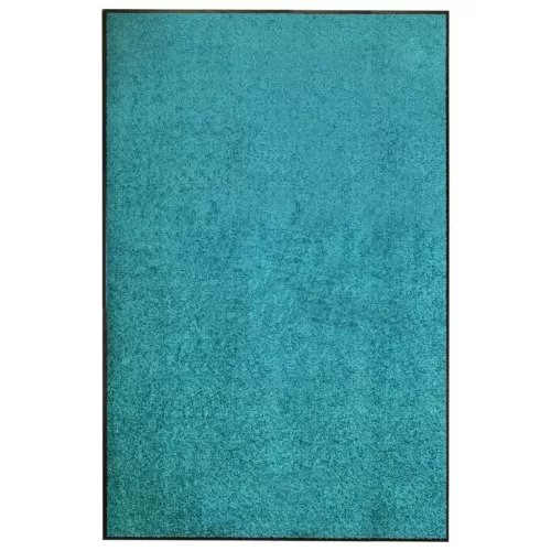  ciánkék kimosható lábtörlő 120 x 180 cm