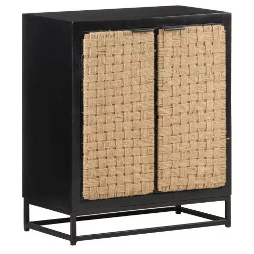  tömör mangófa tálalószekrény 60 x 35 x 70 cm