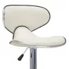 323647  Bar Stools 2 pcs Cream Faux Leather