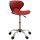 323679  Salon Spa Stool Wine Red Faux Leather