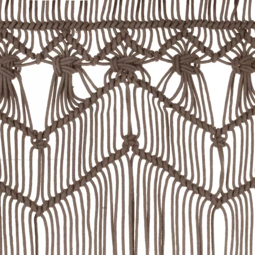  tópszínű makramé pamutfüggöny 140 x 240 cm