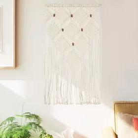  pamut makramé fali dísz 40 x 80 cm