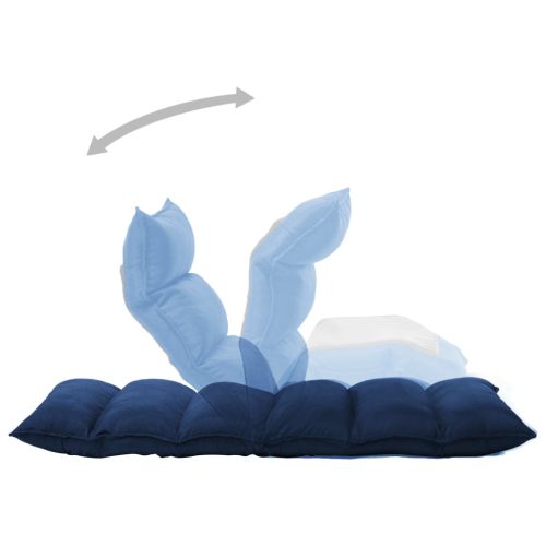  kék összecsukható szövet padlómatrac