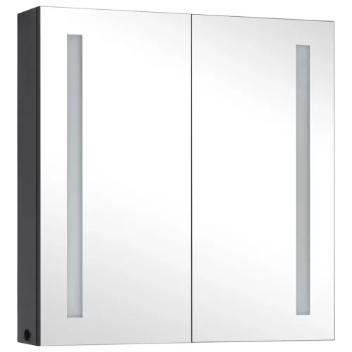  LED-es tükrös fürdőszobaszekrény 62 x 14 x 60 cm