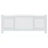  fehér MDF radiátorburkolat 205 cm