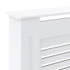  fehér MDF radiátorburkolat 205 cm