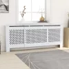  fehér MDF radiátorburkolat 205 cm