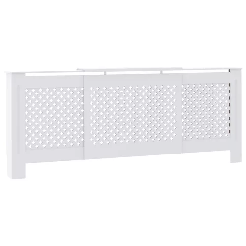  fehér MDF radiátorburkolat 205 cm