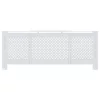  fehér MDF radiátorburkolat 205 cm