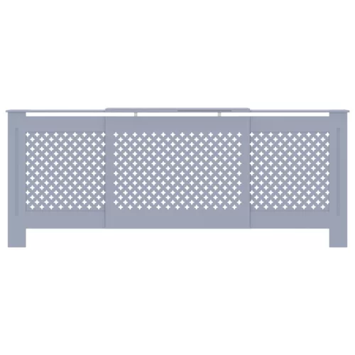  szürke MDF radiátorburkolat 205 cm