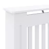  fehér MDF radiátorburkolat 78 cm