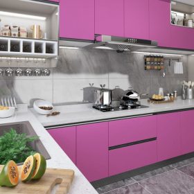  magasfényű lila öntapadó PVC bútorfólia 500 x 90 cm