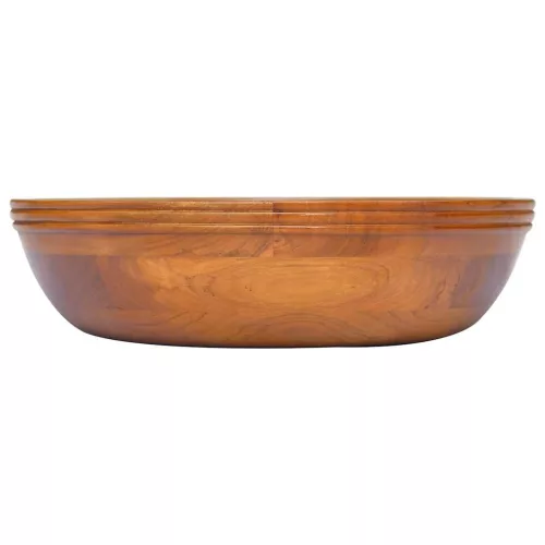  tömör tikfa mosdókagyló 40 x 10 cm