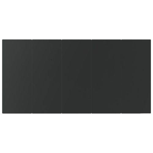  7 darabos kerti étkező garnitúra szürke polirattan