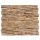  10 db tömör tíkfa 3D falburkoló panel 1,01 m²