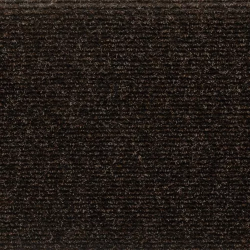  15 db öntapadós lépcsőszőnyeg, sötétbarna, téglalap alakú széllel, 65 x 21 x 4 cm