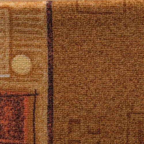  15 db bézs öntapadó lépcsőszőnyeg 65x21x4 cm