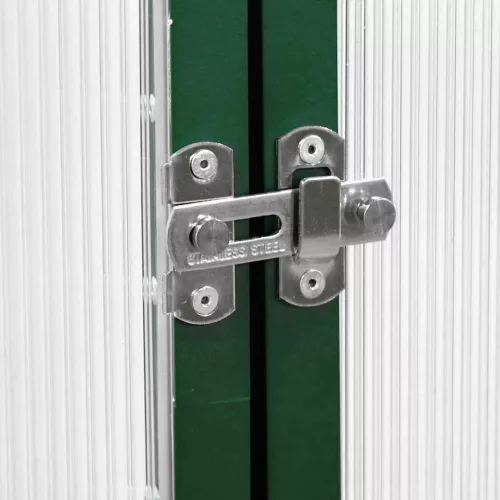  zöld alumínium melegház alapvázzal 334x169x195 cm