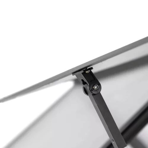  antracitszürke alumínium melegház alapvázzal 445x169x195 cm