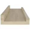  2 db sonoma tölgy színű fali polc 40 x 9 x 3 cm