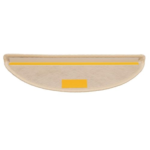  15 db szizál hatású berber öntapadó lépcsőszőnyeg 56x17x3 cm