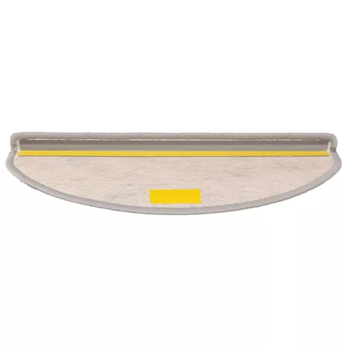  15 db szizál hatású ezüstszínű öntapadó lépcsőszőnyeg 65x21x4cm