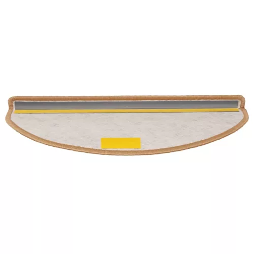  15 db szizálhatású szizálszínű öntapadó lépcsőszőnyeg 65x21x4cm