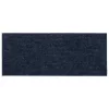  15 db öntapadós lépcsőszőnyeg, 60 x 25 cm, sötétkék, téglalap alakú
