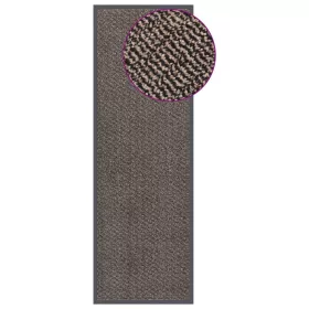 sötétbarna tűzött lábtörlő 60 x 180 cm