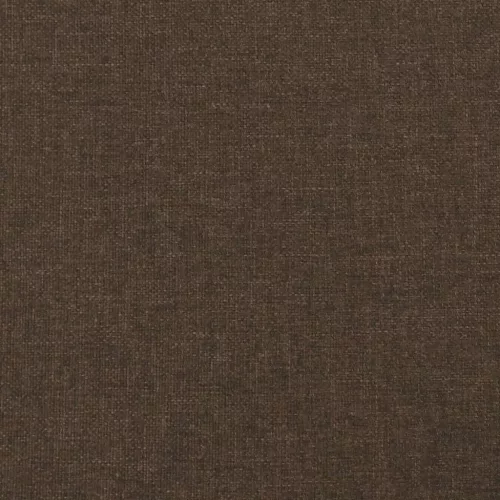  sötétbarna szövet rugós ágy matraccal 120 x 190 cm