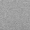  világosszürke szövet rugós és LED-es ágy matraccal 120x190 cm