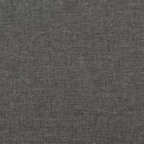 sötétszürke szövet rugós és LED-es ágy matraccal 120x190 cm