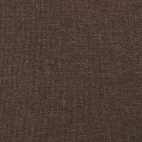 barna szövet rugós és LED-es ágy matraccal 120x190 cm