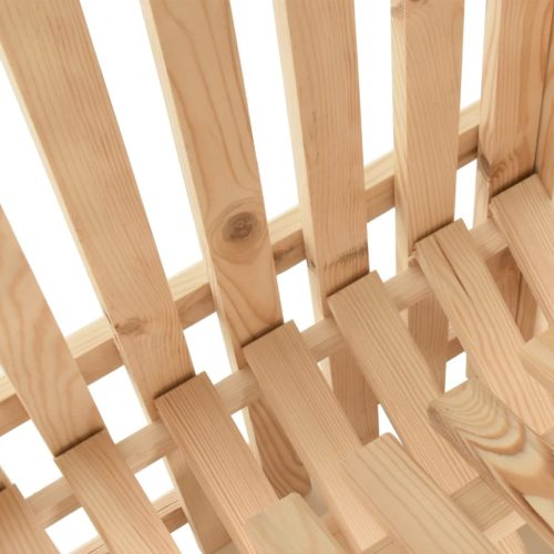  tömör fenyőfa burgonyás láda 50 x 50 x 80 cm