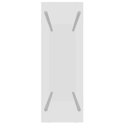  átlátszó edzett üveg tűzifatároló 80 x 35 x 100 cm