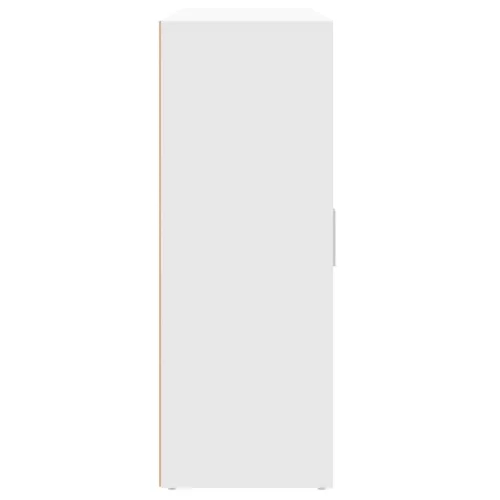  3 db fehér szerelt fa tálalószekrény 60 x 31 x 84 cm