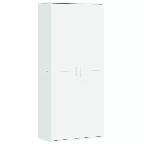  fehér szerelt fa magasszekrény 80 x 35 x 180 cm