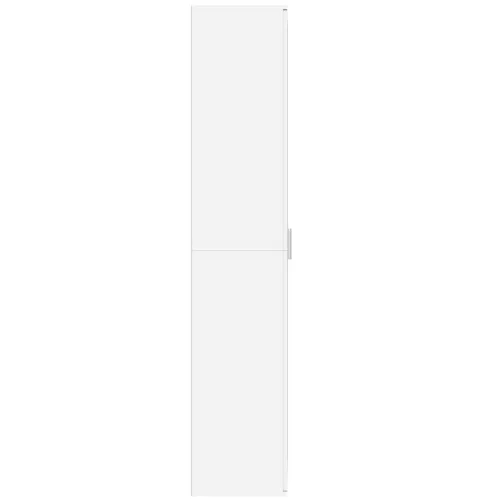  fehér szerelt fa magasszekrény 70 x 35 x 180