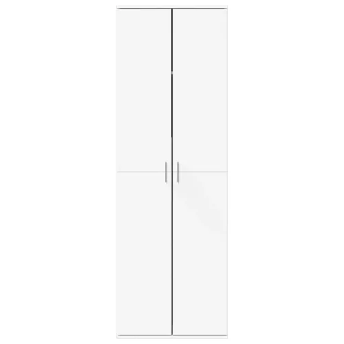  fehér szerelt fa magasszekrény 60 x 35 x 180 cm