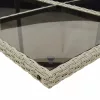  7 részes világosszürke polyrattan kerti étkezőszett párnával