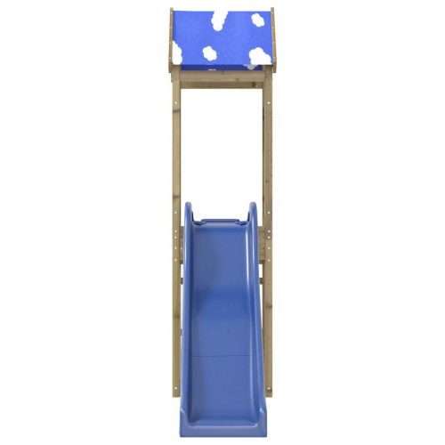  impregnált fenyőfa kültéri játszószett