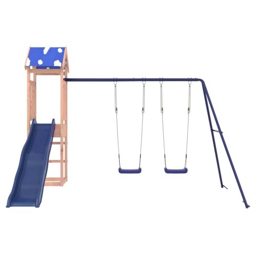  tömör duglászfenyő kültéri játszószett