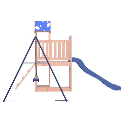  tömör duglászfenyő kültéri játszószett